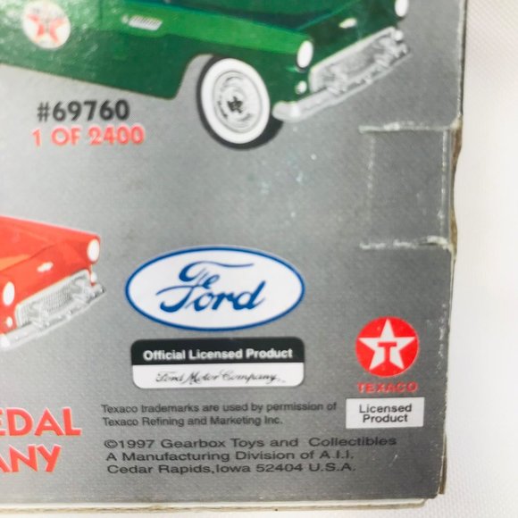 Gearbox Vintage Texaco Sky Chief 1956 Ford Thunderbird Serial #00422 Pedal Car - Picture 7 of 10